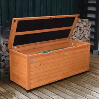 Coffre de jardin en bois étanche weka 546 litres