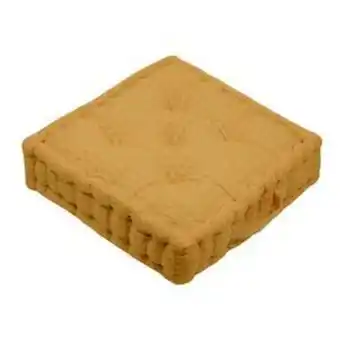 La Foir'Fouille Coussin de sol nid-d'abeilles - 50 x 50 cm - jaune - différents modèles et coloris offre