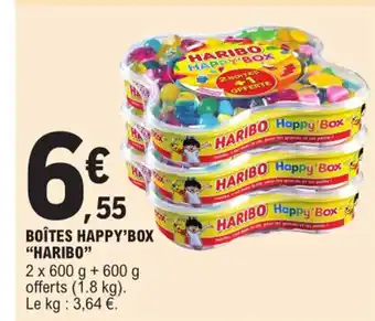 E.Leclerc Express Boîtes Happy'Box Haribo offre