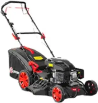 E.Leclerc Brico Tondeuse thermique tractée 173 cc - 508mm avec éjection latérale et mulching - elem garden offre