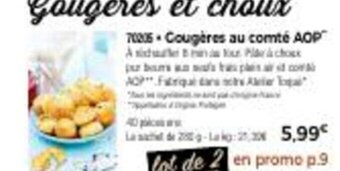 Thiriet Cougéres Au comté AOP offre