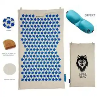 Infinisense tapis dâacupression - tapis en lin et matelas en fibre de coco