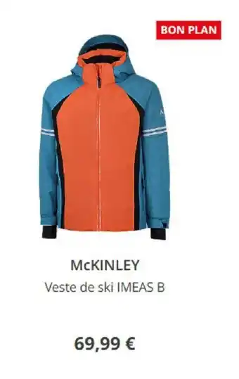 Intersport Mckinley Veste de Ski Imeas B offre