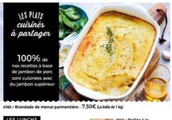 Thiriet Brandade de Morue Parmentiere offre