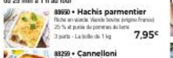 Thiriet Hachis Parmentier offre