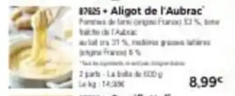 Aligot de l'Aubrac