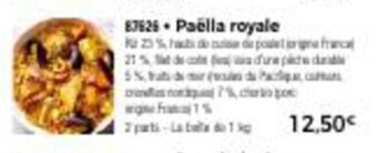 Thiriet Paella royale offre