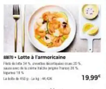 Thiriet Lotte à l'Armoricaine offre