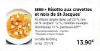 Thiriet Risotto Aux Crevettes Et Noix de St-Jacques offre