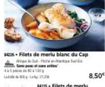 Thiriet Filets de Merlu Blanc Du Cap offre