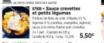 Thiriet Sauce Crevettes Et Petits Legumes offre