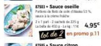 Thiriet Sauce Oseille offre