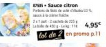 Thiriet Sauce citron offre