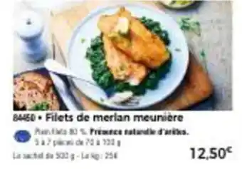 Thiriet Filets de Merlan Meunière offre