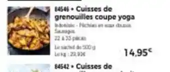 Thiriet Cuisses de Grenouilles Coupe Yoga offre