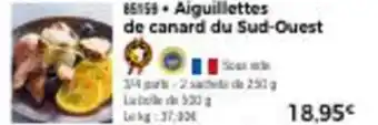 Thiriet Aiguillettes de canard du sud-ouest offre