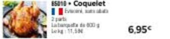 Thiriet Coquelet offre