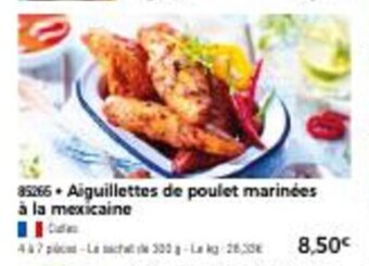 Thiriet Aiguillettes de poulet marinées à la mexicaine offre