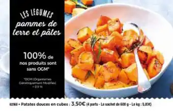 Thiriet Patates douces en cubes offre