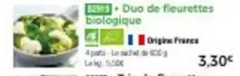 Thiriet Duo de fleurettes offre