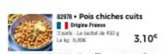 Thiriet Pois chiches cuits offre