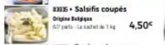 Thiriet Salsifis coupés offre
