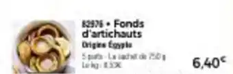 Thiriet Fonds d'artichauts offre