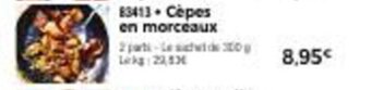 Thiriet Cèpes en morceaux offre