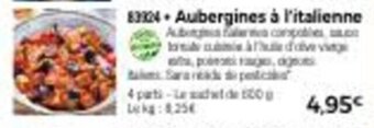Thiriet Aubergines à l'italienne offre