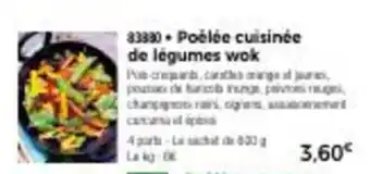 Thiriet Poêlêe cuisinée de légumes wok offre