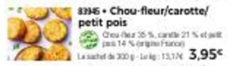 Thiriet Chou-fleur/carotte/petit pois offre