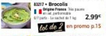 Thiriet Brocolis offre