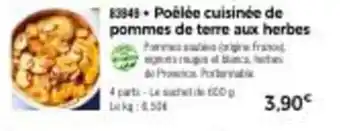 Thiriet Poêlée cuisinée de pommes de terre aux herbes offre