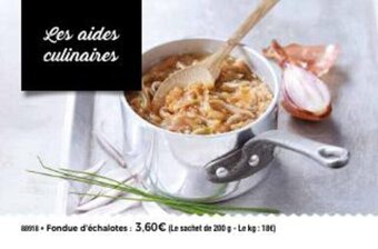 Thiriet Fondue d'échalotes offre