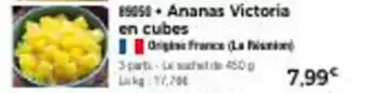 Thiriet Ananas victoria en cubes offre