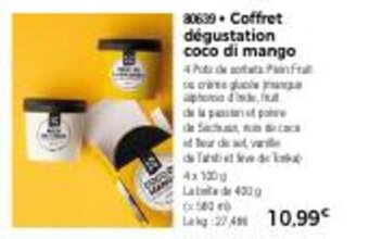 Thiriet Coffret dégustation coco di mango offre