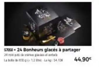 Thiriet 24 bonheurs glacés à partager offre