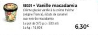 Thiriet Vanille macadamia offre