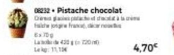 Thiriet Pistache chocolat offre