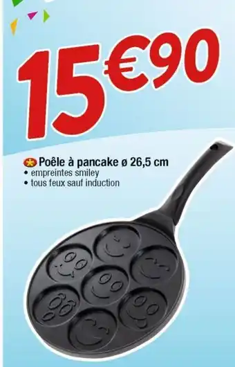 Cora x Carrefour Poêle a pancake 26.5cm offre