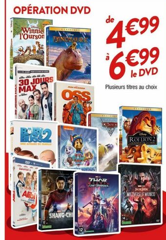 Cora x Carrefour Operation dvd offre