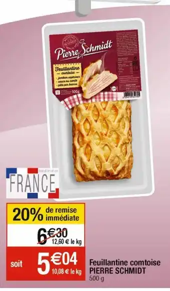 Cora x Carrefour Feuillantine comtoise pierre schmidt offre