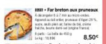 Thiriet Far breton aux pruneaux offre