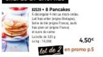 Thiriet 8 Pancakes offre