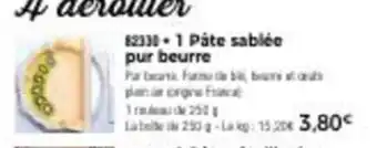 Thiriet 1 Pâte sablée pur beurre offre