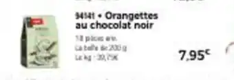 Thiriet Orangettes au chocolat noir offre