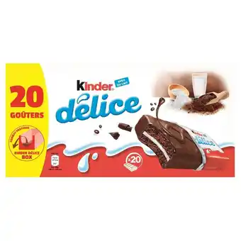 Auchan Kinder délice ferrero offre