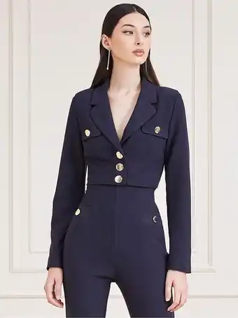 Blazer crop marciano