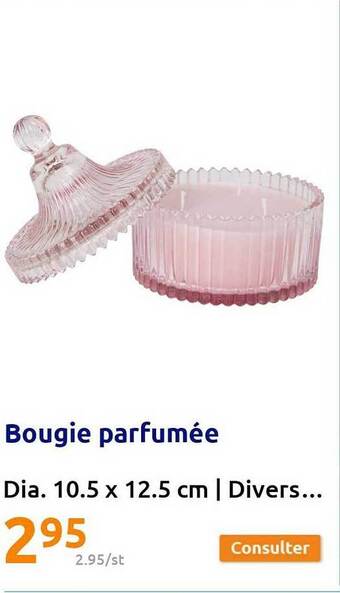 Action Bougie parfumée offre