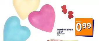 Action Bombe de bain coeur offre